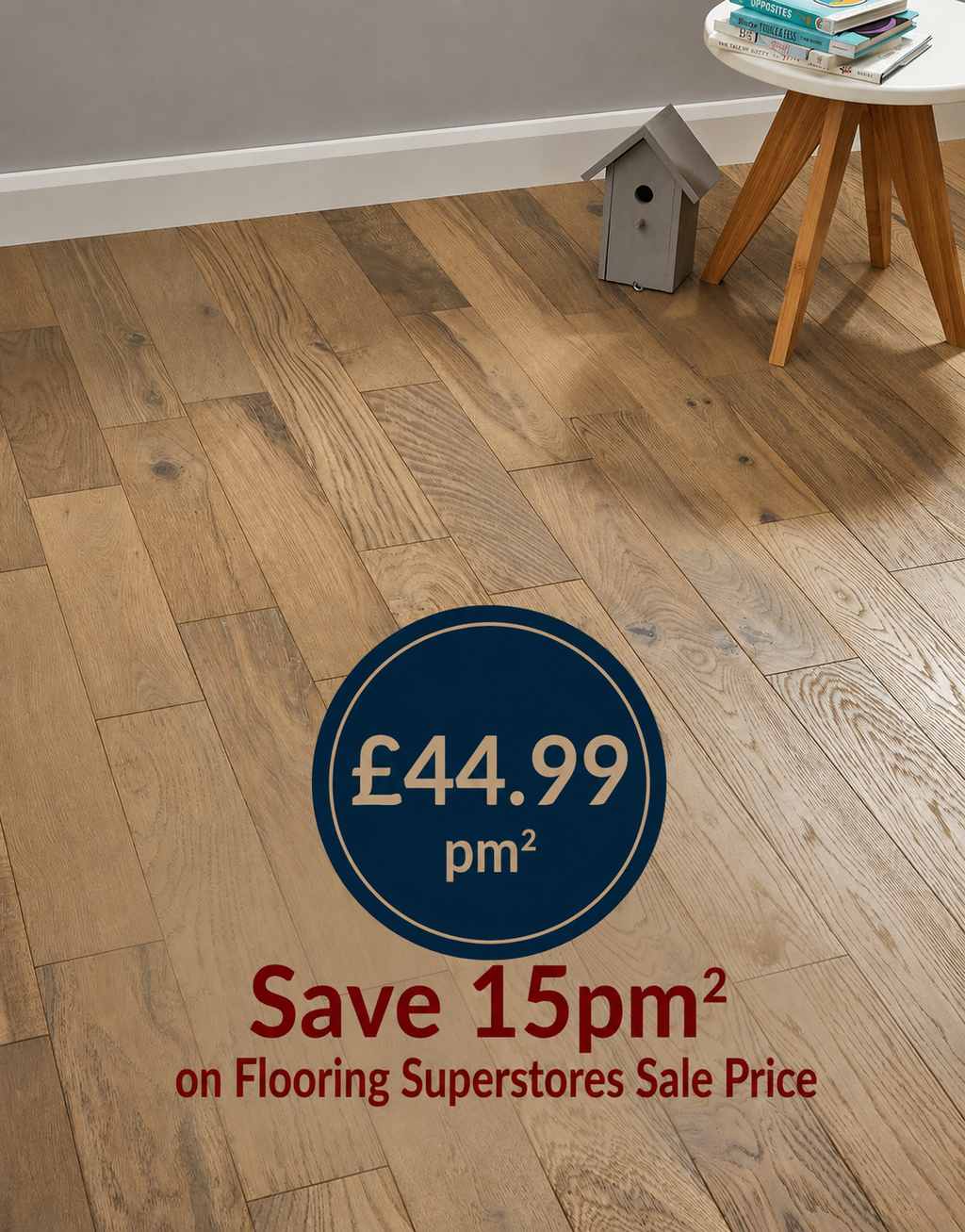 Studio Boathouse Oak Brushed & Oiled (1.8m2 per pack)