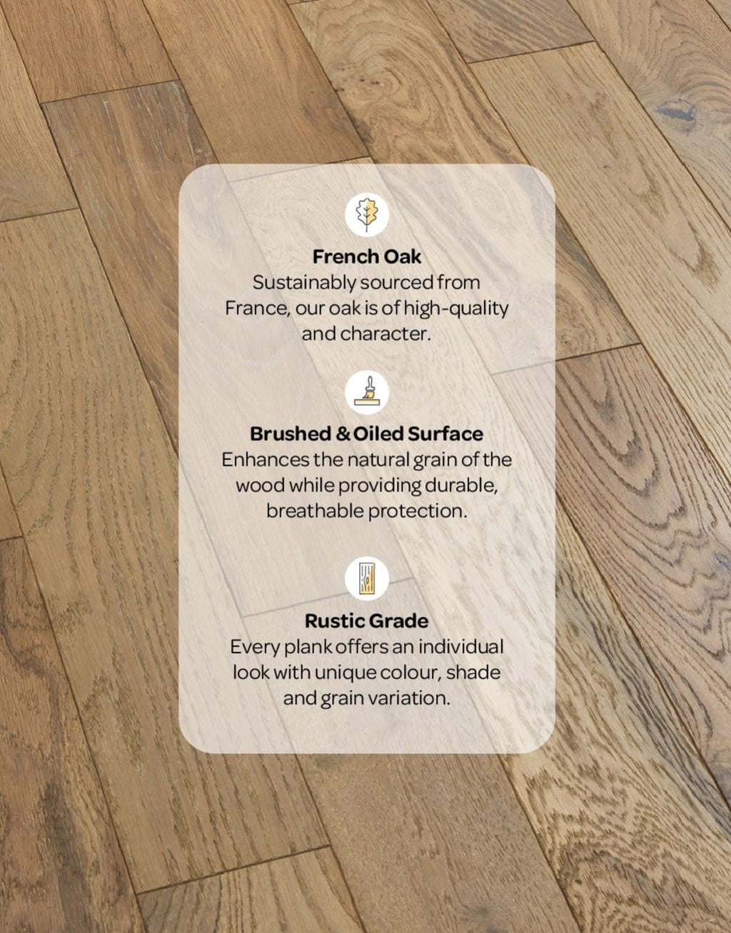 Studio Boathouse Oak Brushed & Oiled (1.8m2 per pack)