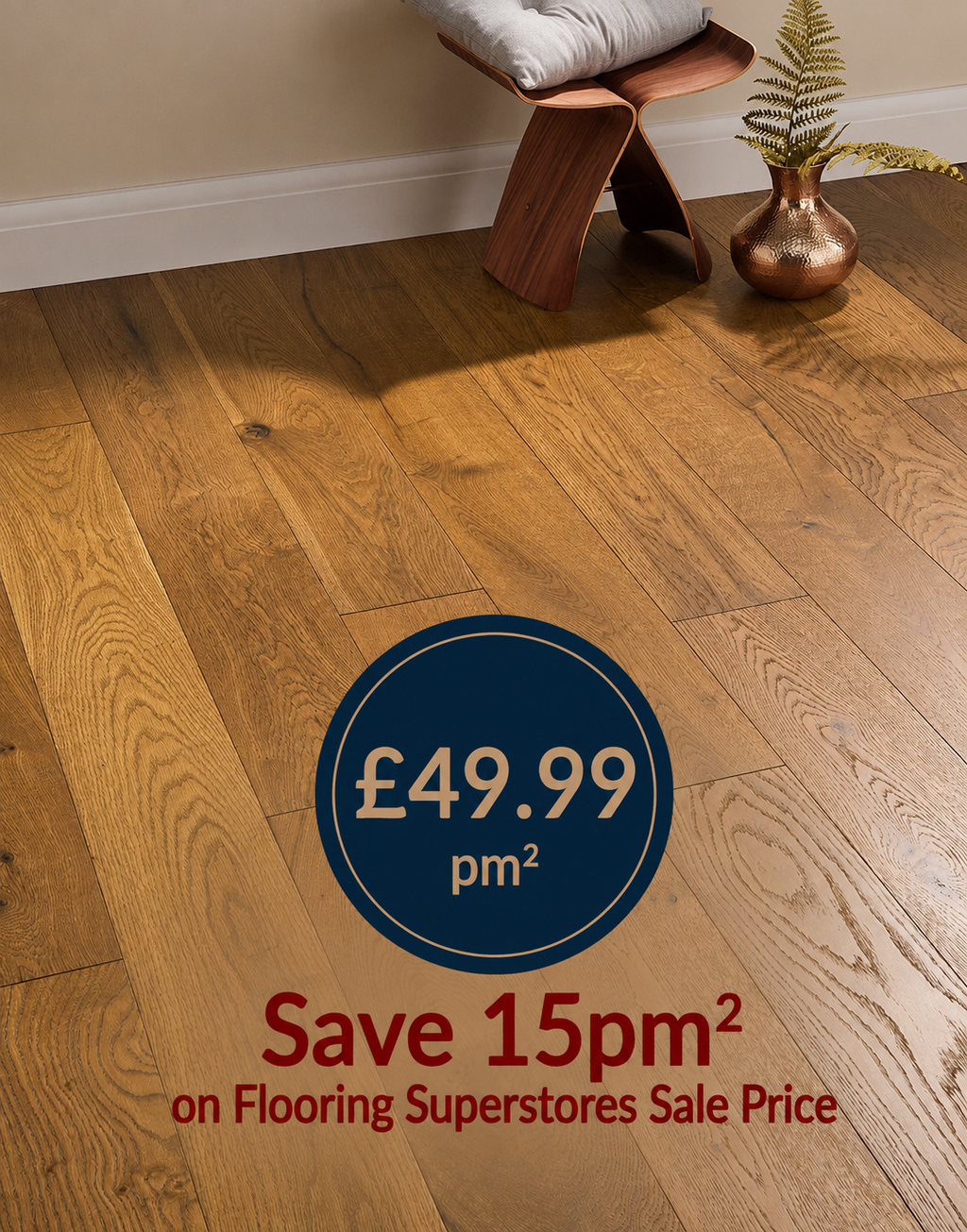 Manhattan Golden Smoked Oak Brushed & Lacquered (2.89m2 per pack)