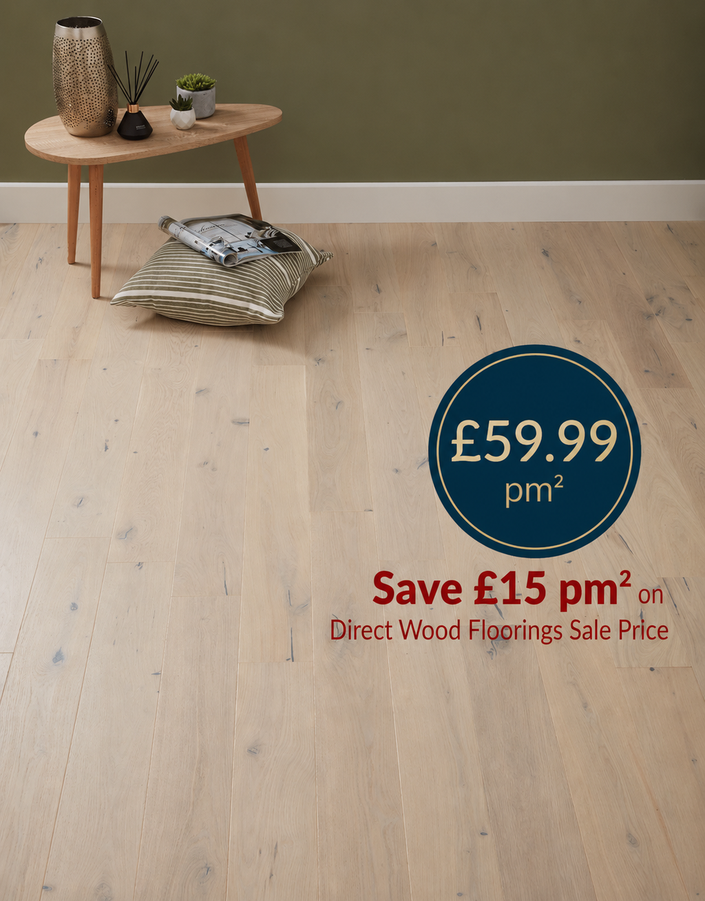 Kensington Cappuccino Oak Engineered Wood (0.99m2 per pack)