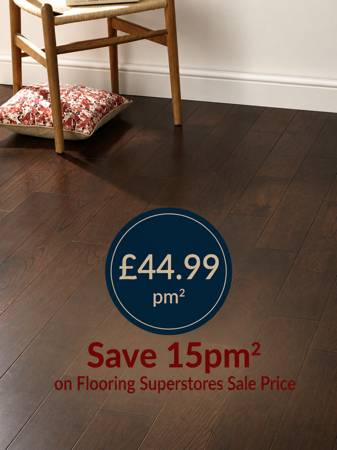 Studio Chocolate Oak Lacquered (1.8m2 per pack)