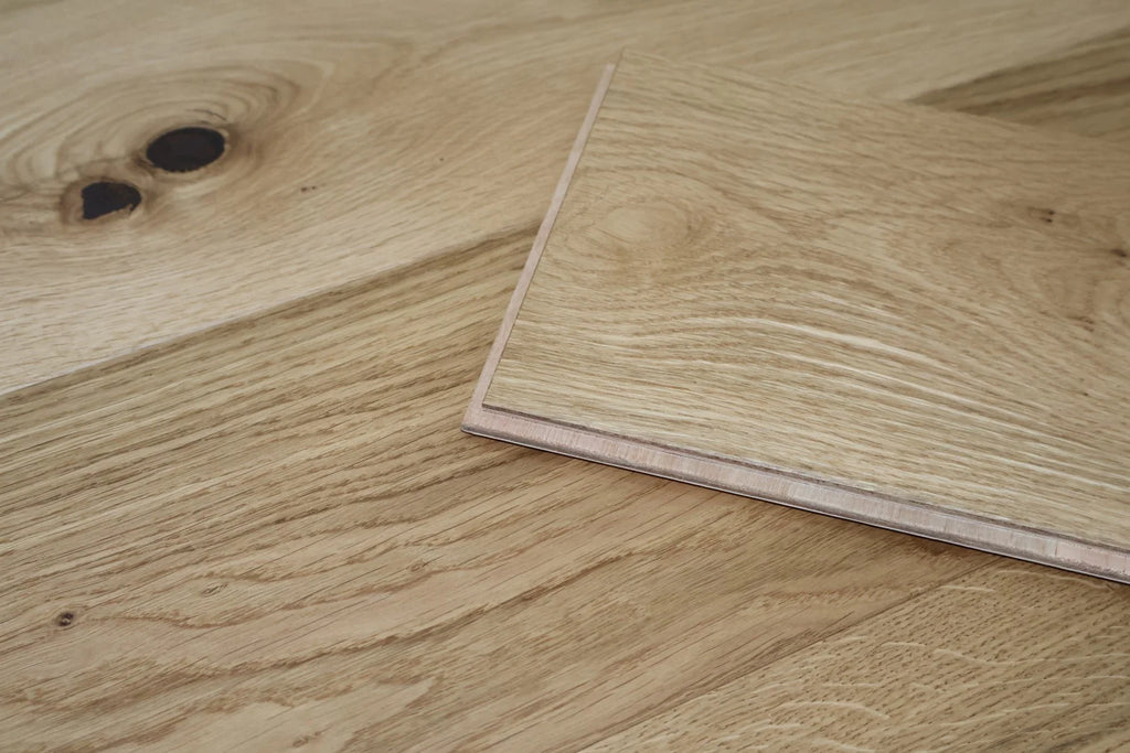 Engineered Natural Brushed UV Oiled (1483) Flooring (2.888m2 per pack)
