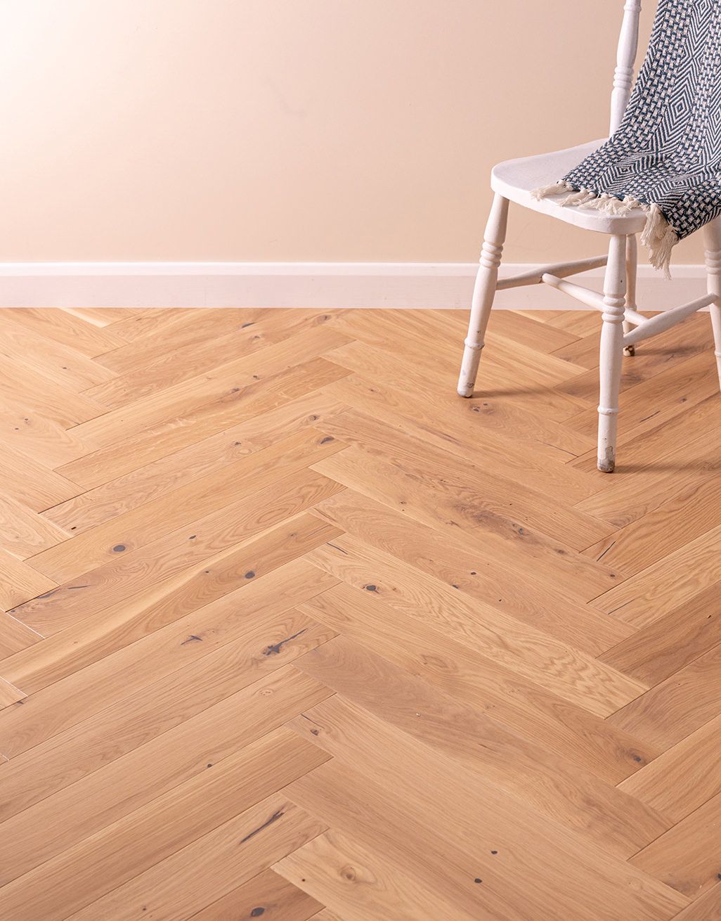 Carpenters Choice Herringbone Vanilla Oak (0.5m2 per pack)