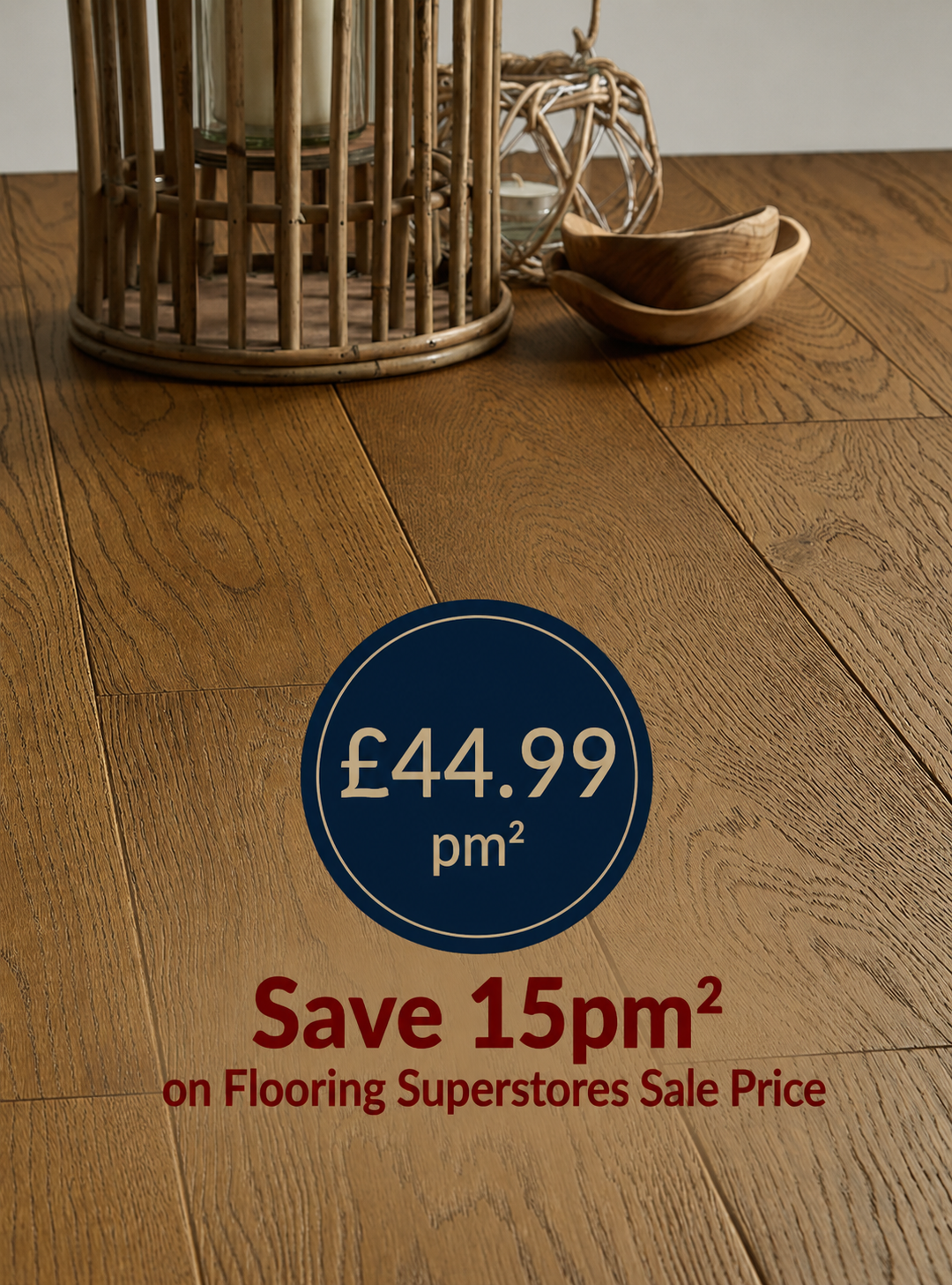 Studio Honeycomb Oak Brushed & Oiled (1.8m2 per pack)