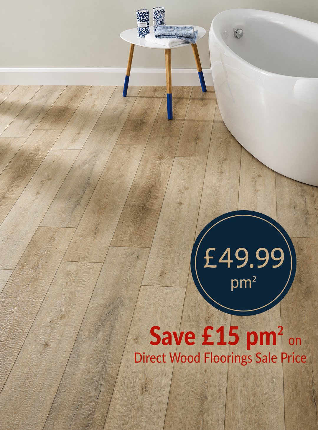 EvoCore Premium Light Vanilla Oak (1.54m2 per pack)