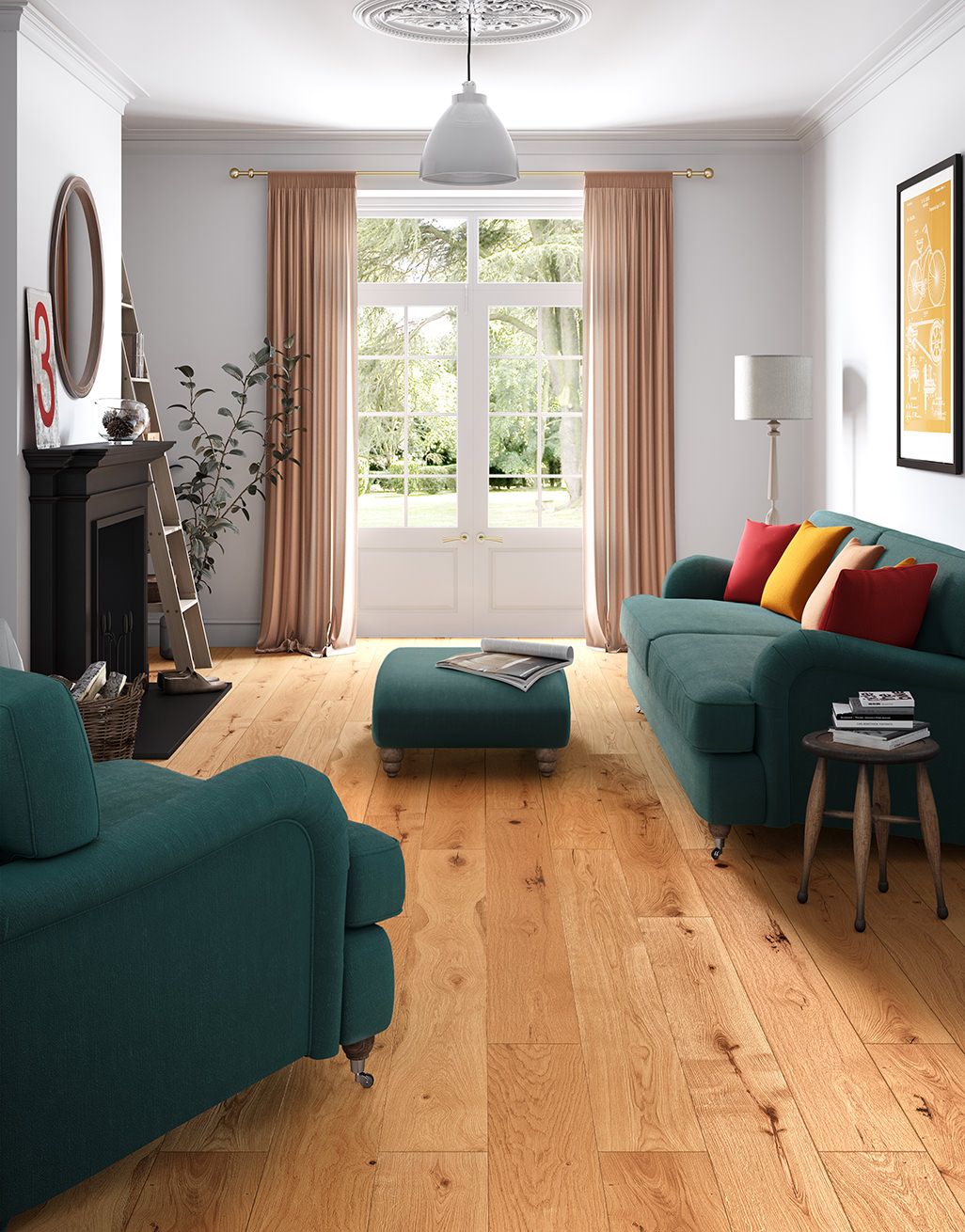Manhattan Natural Oak Brushed & Oiled (2.89m2 per pack)