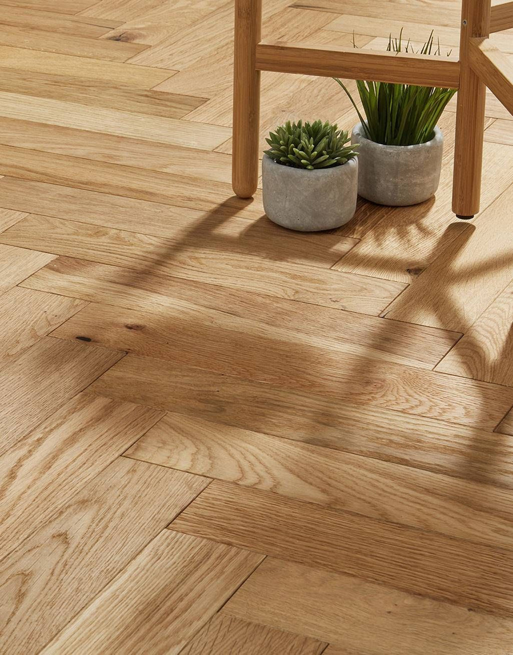 Oxford Herringbone Natural Oak Brushed & Oiled (1.94m2 per pack)