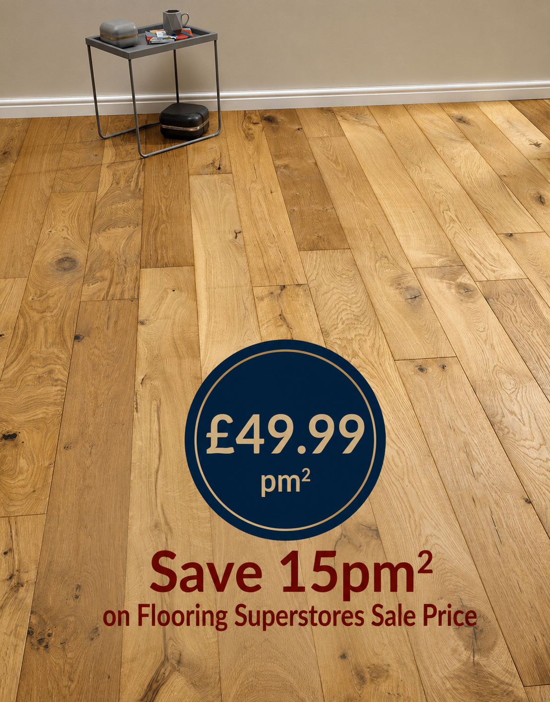 Manhattan Natural Oak Brushed & Oiled (2.89m2 per pack)