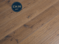 Engineered Handscraped Antique Light Brown Wood Flooring (148LGS) (2.888m2 per pack)