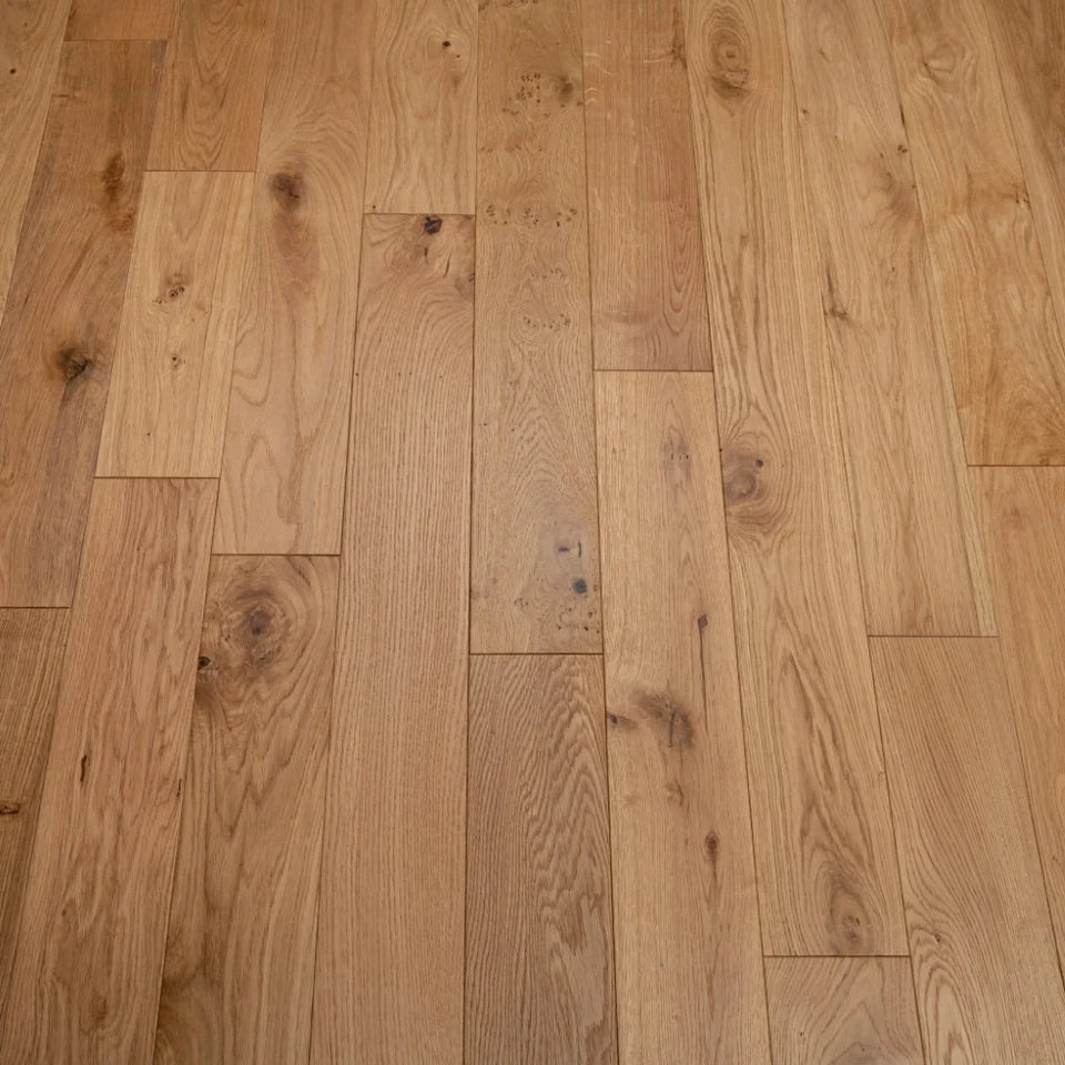 Builders Line Engineered 14mm x 125 Natural Brushed Lacquered (OE1426) (1.8m2 per pack)