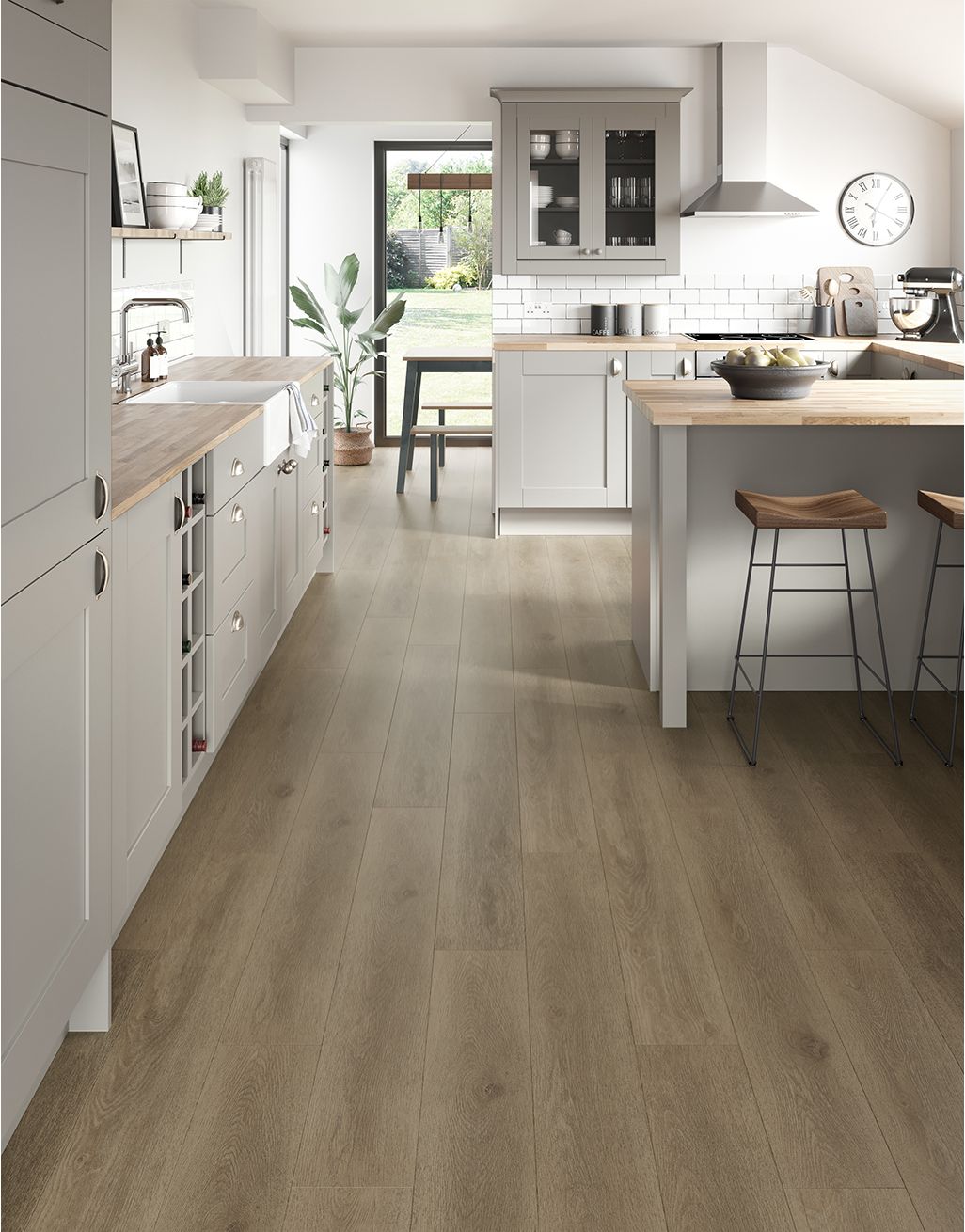 EvoCore Premium Sahara Oak Flooring (1.31m2 per pack)