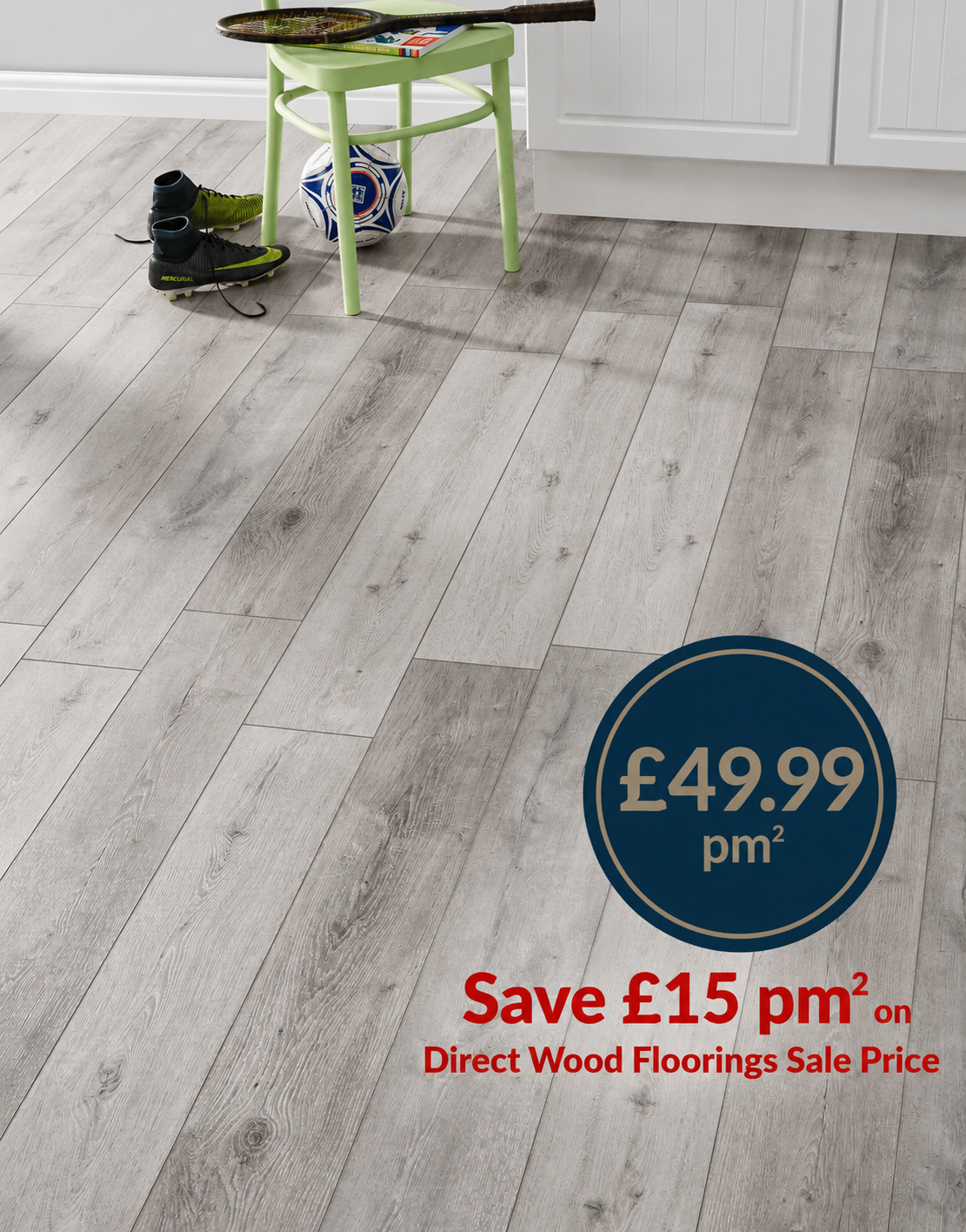 EvoCore Premium Shoreline Grey Oak (1.54m2 per pack)