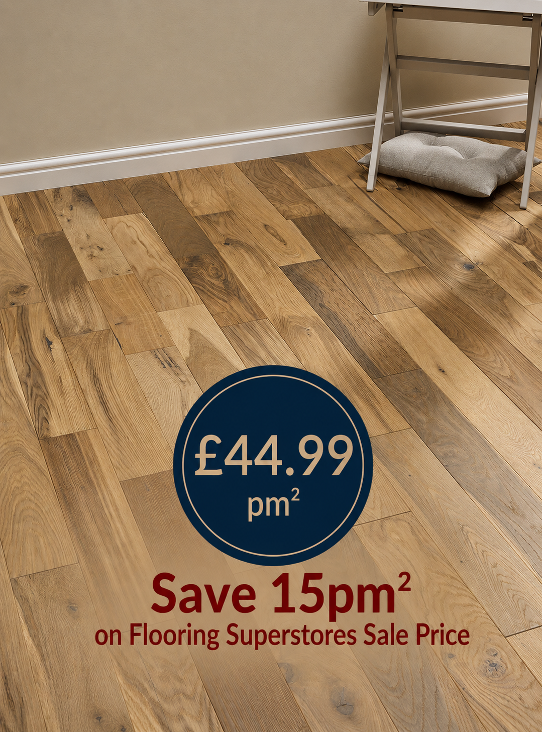 Studio Blonde Oak Brushed & Oiled (1.8m2 per pack)