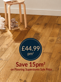 Studio Natural Oak Brushed & Oiled (1.8m2 per pack)